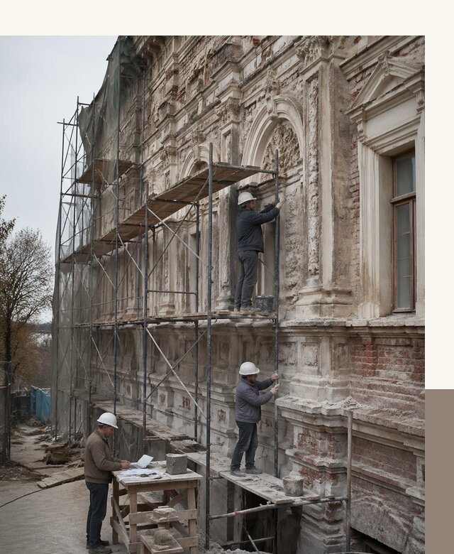 Реставрация объектов культурного наследия под ключ в Петрозаводске